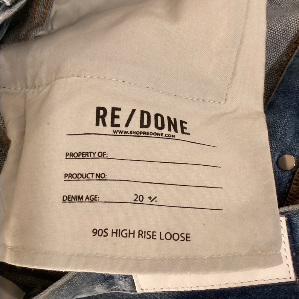 Re/Done 90s High Rise Loose - Picture 16 of 16